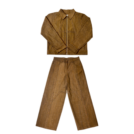 AA DENIM BROWN - SUIT
